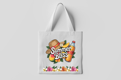 Summer Bliss Mango and Bottle Clipart Product Image 3