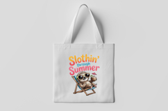 Slothin&#039; Through Summer Beach Chair Clipart Product Image 3