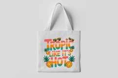 Tropic Like It’s Hot Pineapple Summer Clipart PNG Product Image 3