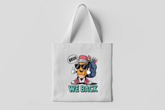Funny Book Cartoon Back to Class Clipart PNG Product Image 3