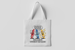 Colorful Crayon Squad Goals Cartoon Clipart PNG Product Image 2
