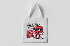 Boss Apple Energy Cartoon Clipart for School PNG Product Image 3