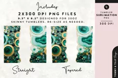 Personalised Name Tumbler Wrap PNG Sublimation | Glitter Product Image 2