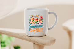 Sunshine and Smoothies Summer Jar Clipart Product Image 4