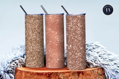 Rose Gold Glitter Seamless Pattern Luxury Digital Paper Product Image 3