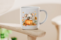 Koala with Pumpkin Clipart Product Image 4