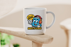 Cute Breakfast Food Cartoon Clipart Bundle PNG Product Image 4