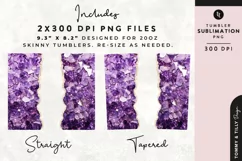 Personalised Name Tumbler Wrap PNG Sublimation | Marble Product Image 2