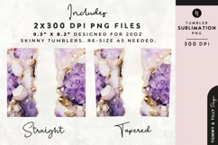 Personalised Name Tumbler Wrap PNG Sublimation | Marble Product Image 2