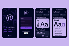 Blumir font family Product Image 6