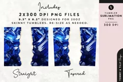 Personalised Name Tumbler Wrap PNG Sublimation | Glitter Product Image 2