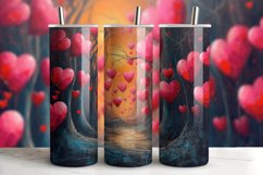 Forest of Hearts 20 Tumbler Sublimations Product Image 5