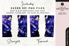 Personalised Name Tumbler Wrap PNG Sublimation | Glitter Product Image 2
