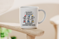Colorful Crayon Squad Goals Cartoon Clipart PNG Product Image 4
