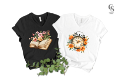 Floral Vintage Retro Clipart PNG Mega Bundle Product Image 2