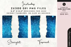 Personalised Name Tumbler Wrap PNG Sublimation | Glitter Product Image 2