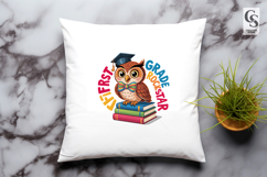 School Queen Cute Back To School Girl Clipart Sublimation PN Product Image 3