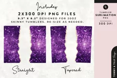 Personalised Name Tumbler Wrap PNG Sublimation | Marble Product Image 2