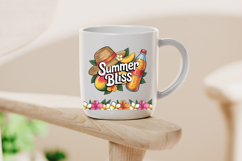 Summer Bliss Mango and Bottle Clipart Product Image 4