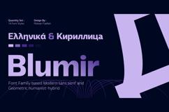 Blumir font family Product Image 2