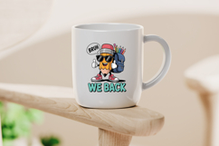 Funny Book Cartoon Back to Class Clipart PNG Product Image 4