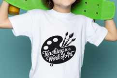 Teaching Is A Work Of Art SVG PNG Product Image 3
