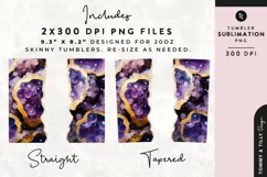 Personalised Name Tumbler Wrap PNG Sublimation | Marble Product Image 2