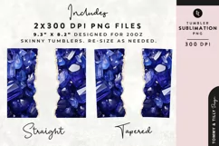 Personalised Name Tumbler Wrap PNG Sublimation | Glitter Product Image 2
