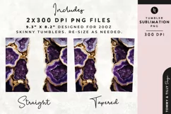 Personalised Name Tumbler Wrap PNG Sublimation | Marble Product Image 2