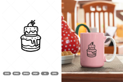 Simple Sweets Doodle SVG &amp; Clipart Product Image 1