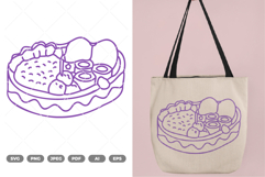 Bento Box SVG &amp; Clipart Product Image 1