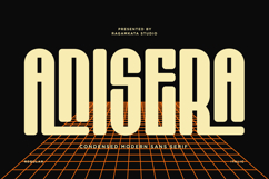 Anisera - Condensed Modern Sans Serif Product Image 1