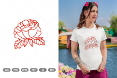 Rose SVG &amp; Clipart Product Image 1