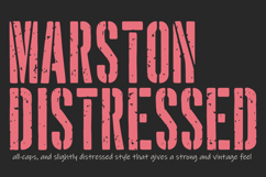 Marston Font - Distressed Product Image 1
