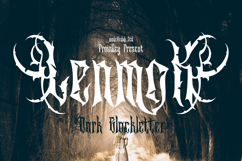 Lenmok - Blackletter Typeface Product Image 1