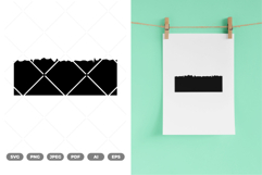 Ripped Paper Silhouette SVG &amp; Clipart Product Image 1