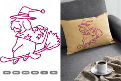Monster Pumpkin Colored SVG &amp; Clipart Product Image 1