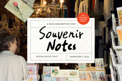 Souvenir Notes - Quote Font Product Image 1