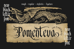 Pomenteva - Blackletter Typeface Product Image 1