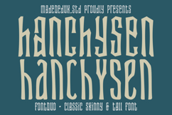Hanchysen Font Duo Product Image 1