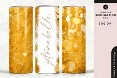 Personalised Name Tumbler Wrap PNG Sublimation | Marble Product Image 1