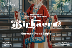 Bichaeru - Korean Font Style Product Image 1