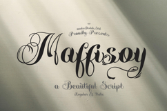 Maffisoy Script Product Image 1