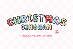 Christmas Gingham Product Image 1