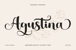 Agustina - Wedding Font Product Image 1