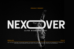 Nexover - Ultra Wide Sans Font Product Image 1