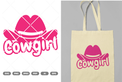 Cowgirl Hat SVG &amp; Clipart Product Image 1