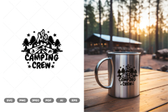 Camping Crew SVG &amp; Clipart Product Image 1