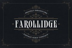 Farollidge - Vintage Serif Typeface Product Image 1