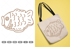Taiyaki SVG &amp; Clipart Product Image 1